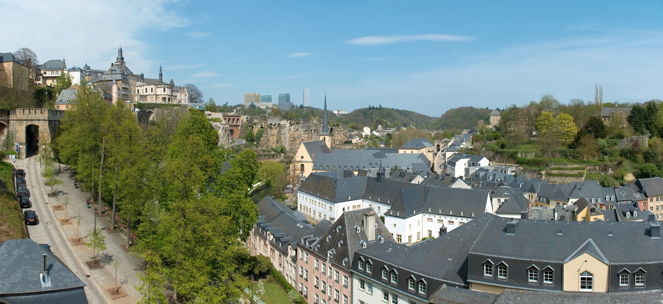 Luxembourg ville pano