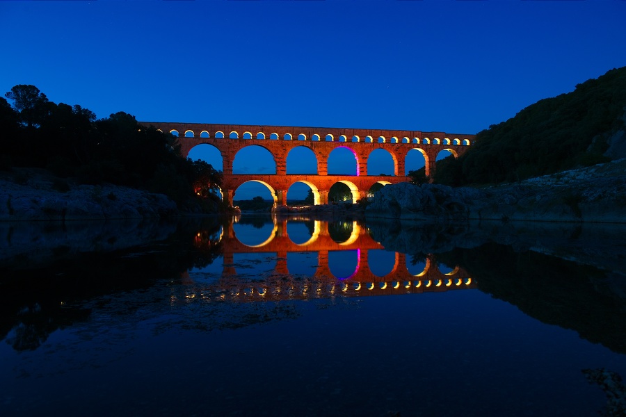 Pont du Gard de nuit-08