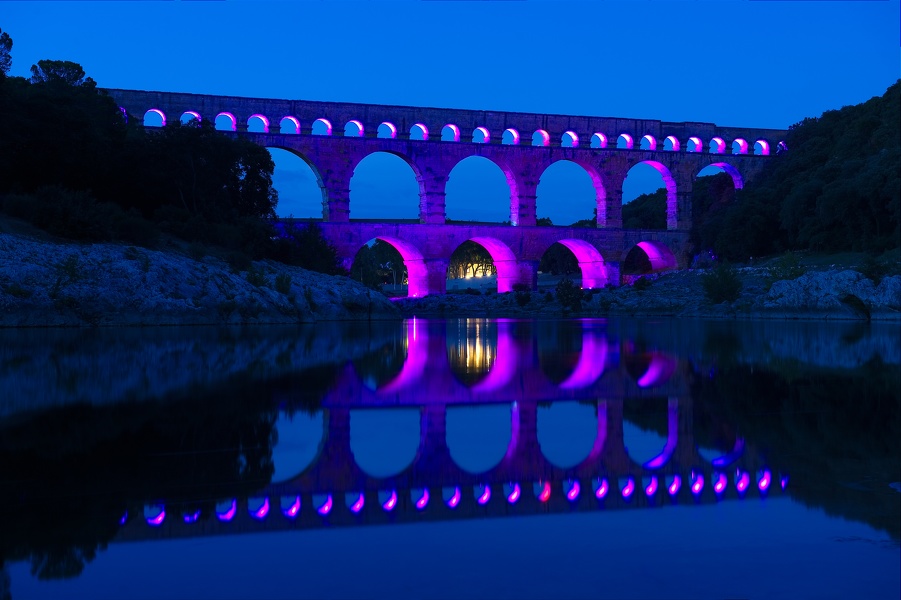 Pont du Gard de nuit-05