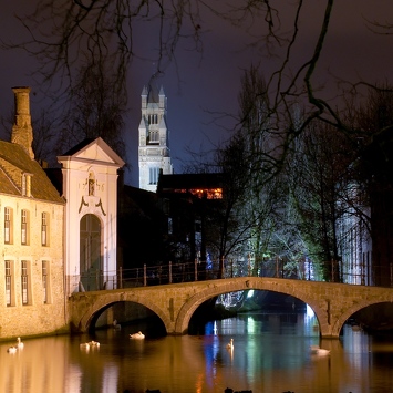 Balade à Bruges by Night